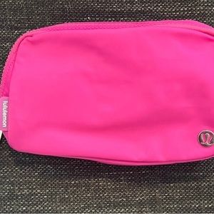 Sonic pink lululemon belt bag